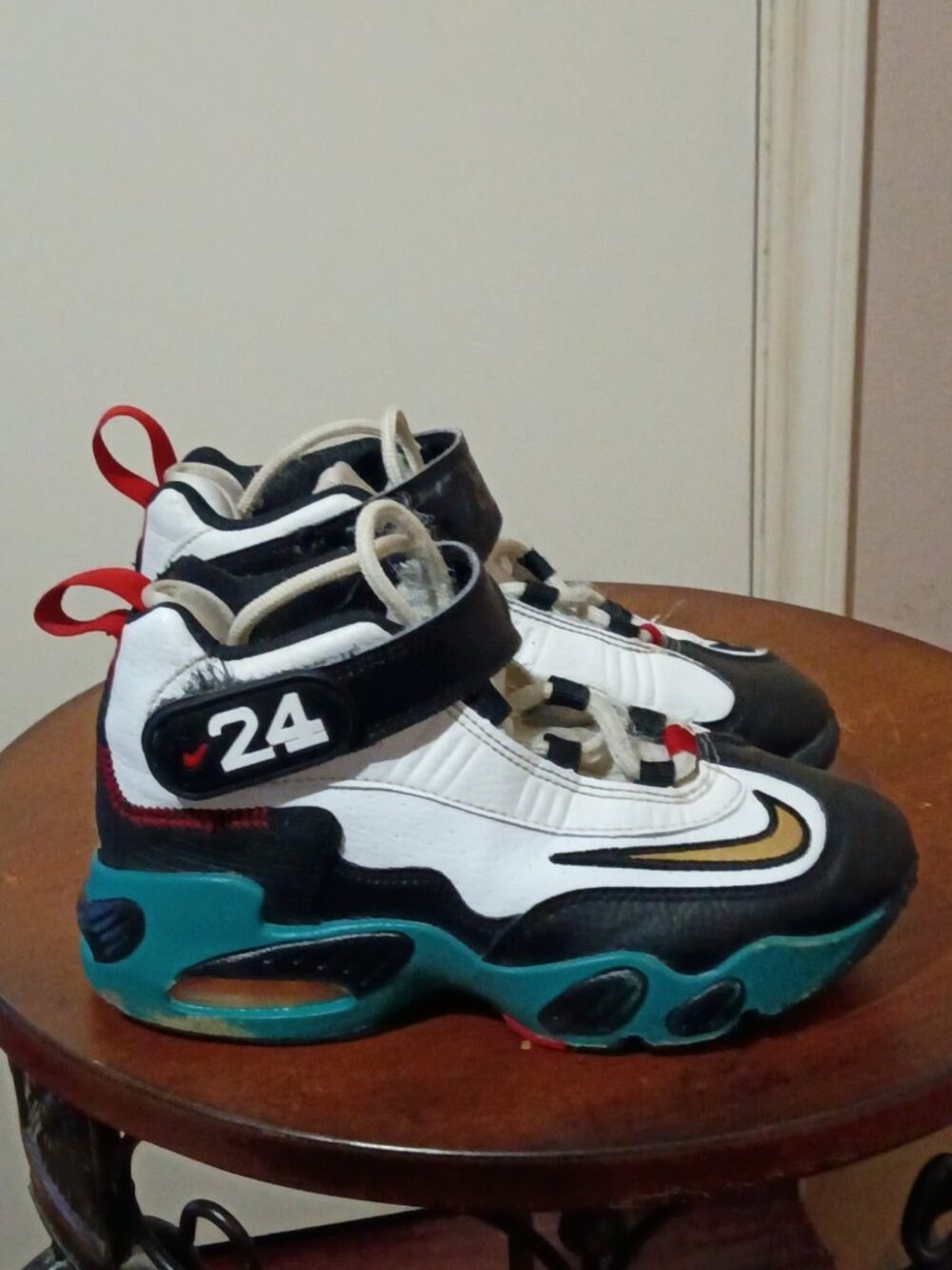 Children's Boys Nike Air Griffey Max 1 Shoes DM0841-100 Size 13.5C Multicolor